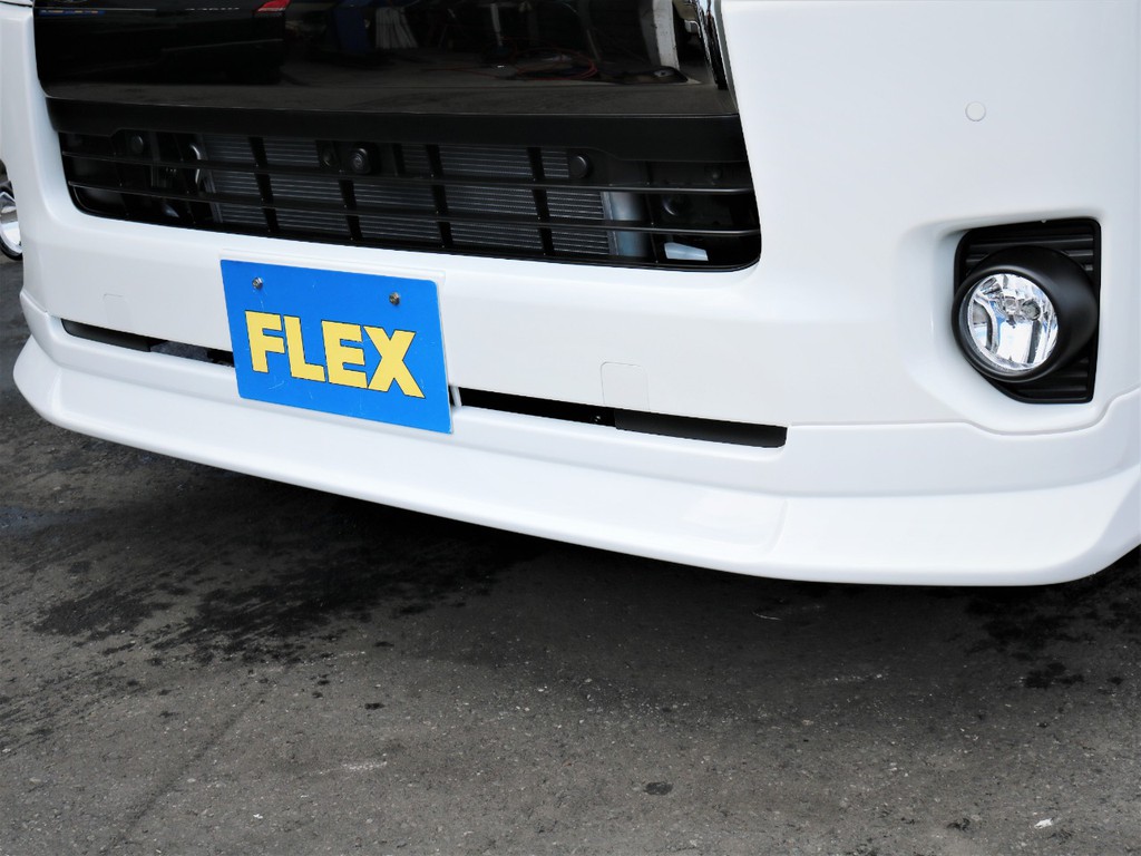 ＦＬＥＸオリジナルデルフィーノラインフロントスポイラー！