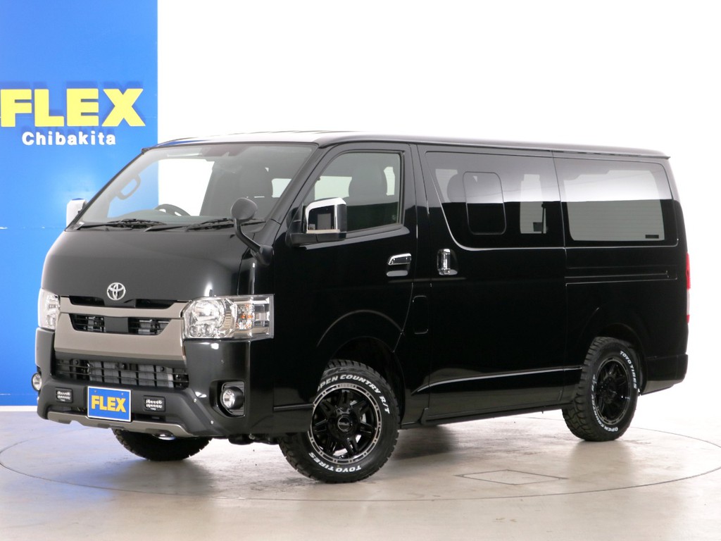 新車未登録　ハイエースバン　Ｓ－ＧＬ　ＤＰⅡ　ＤＴ４ＷＤ　ＦＬＥＸオリジナル内装アレンジ【Ｖｅｒ４　エレコ】！