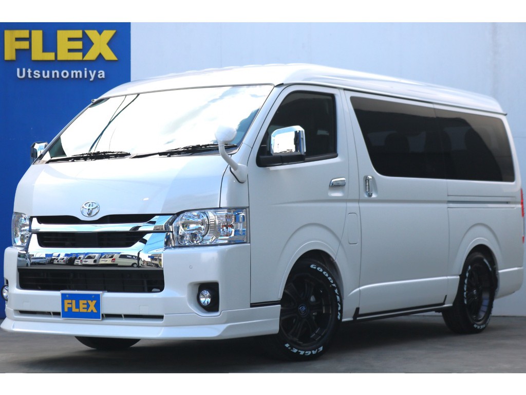 【新車】ハイエースワゴンGLロングミドルルーフ4WD内装架装アレンジAS