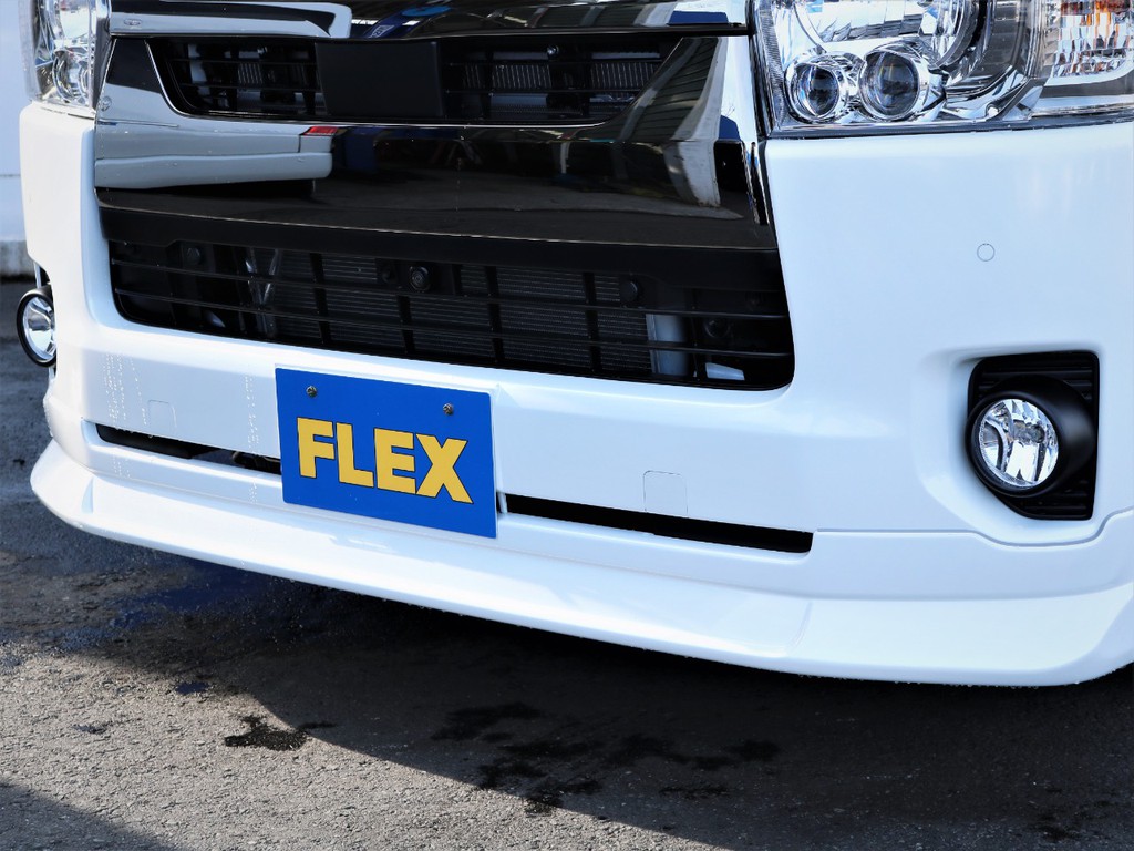 ＦＬＥＸオリジナルデルフィーノラインフロントスポイラー！