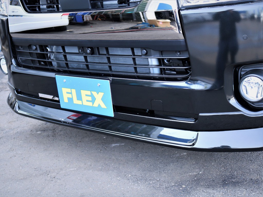 ＦＬＥＸオリジナルデルフィーノラインフロントスポイラー！
