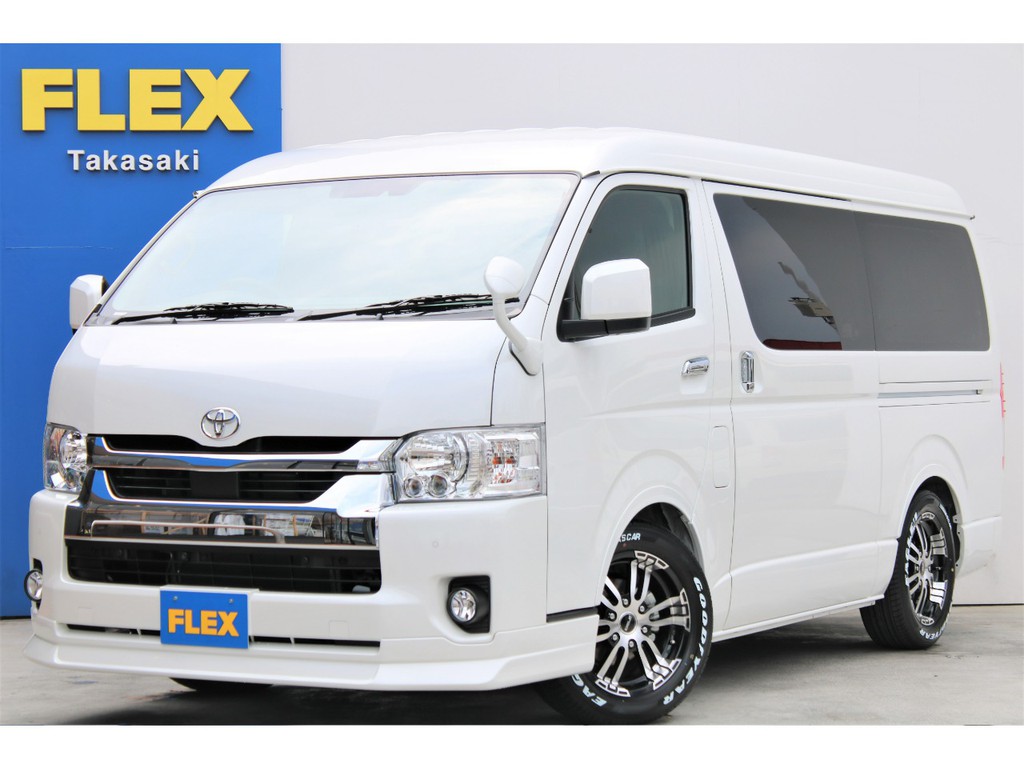 新車 ハイエースワゴンＧＬ ２ＷＤガソリン 内装架装Ｖｅｒ.１ 新作パーツインストール♪
