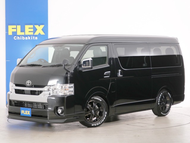 新車未登録　ハイエースワゴンＧＬ　ガソリン２ＷＤ　ＦＬＥＸオリジナル内装アレンジ【Ｖｅｒ２】！