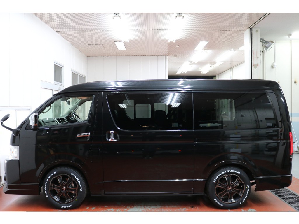 新車ハイエースワゴンＧＬ２７００ガソリン４ＷＤＶｅｒ１シートアレンジツインナビパッケージ完成致しました！！店頭在庫車、即納車可能になります！！