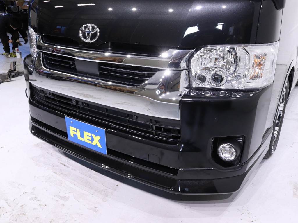 ＦＬＥＸオリジナルフロントスポイラーをインストール！