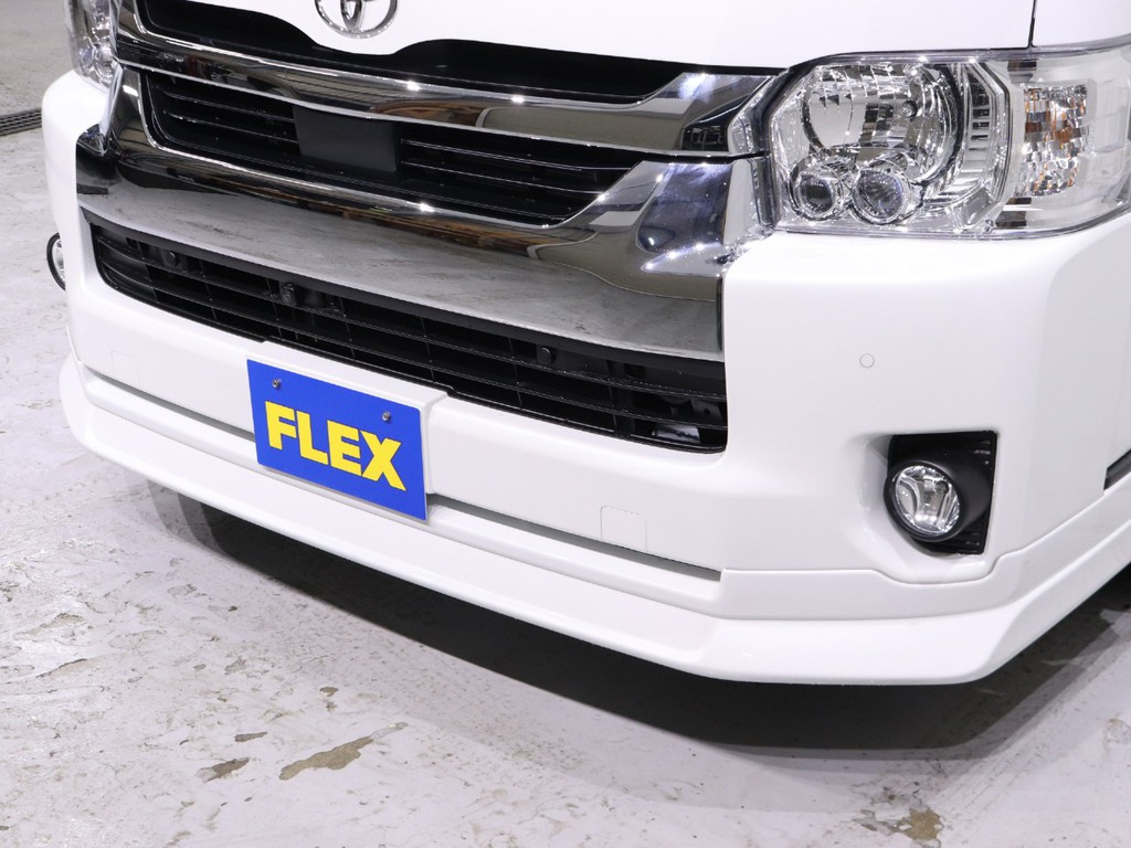 ＦＬＥＸオリジナルフロントスポイラーをインストール！