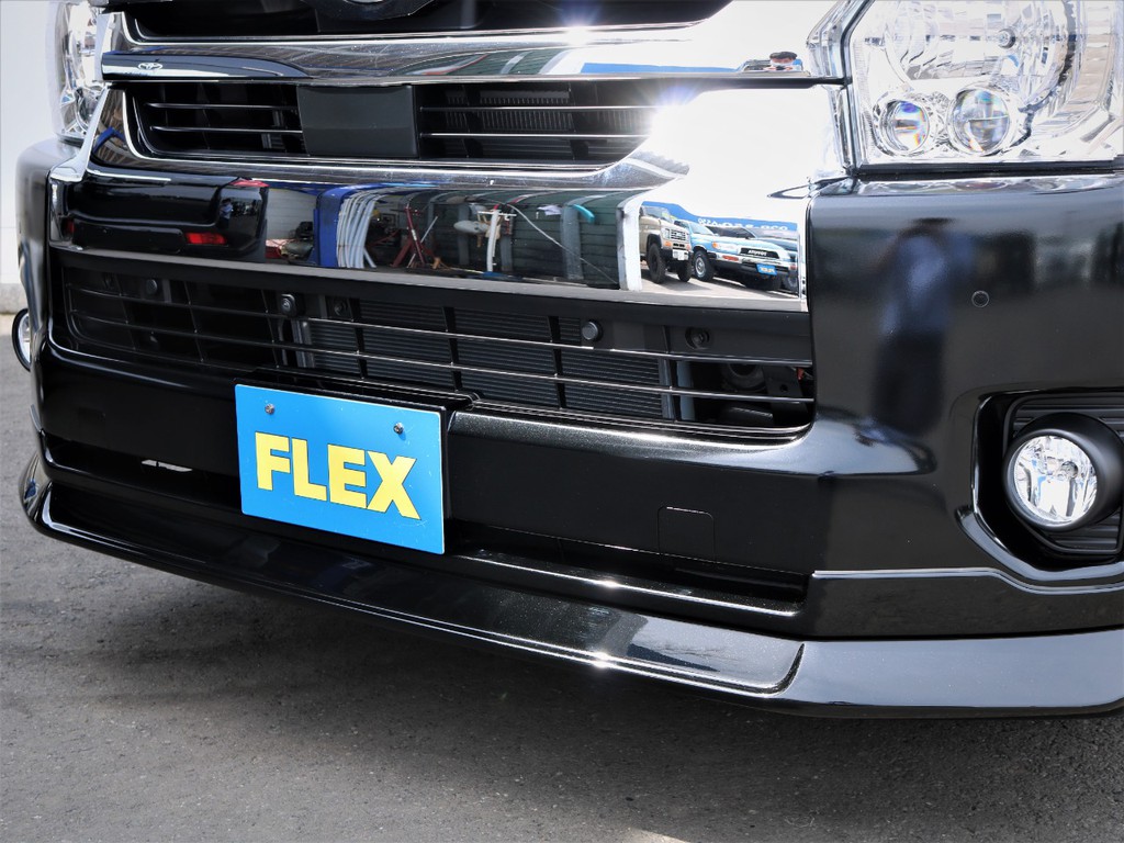 ＦＬＥＸオリジナルデルフィーノラインフロントスポイラー！