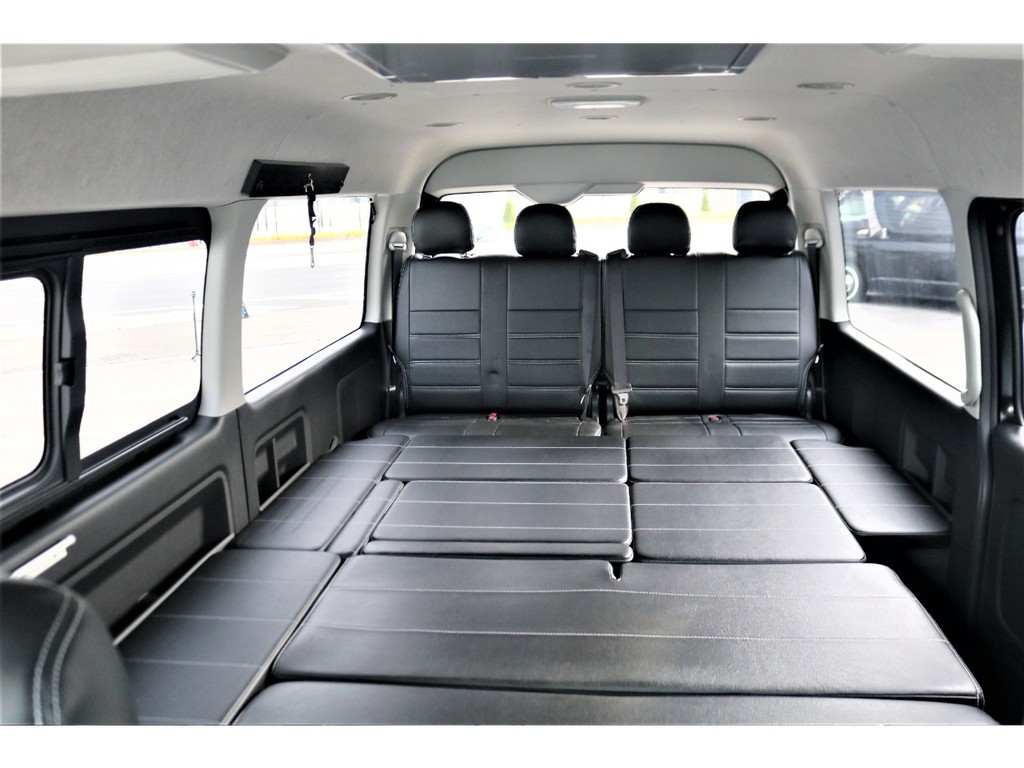 フルフラットにすると更に広くなります！