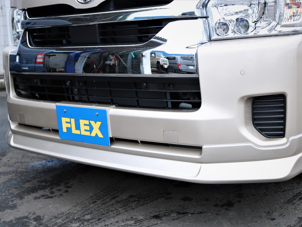 ＦＬＥＸオリジナルデルフィーノラインフロントスポイラー！
