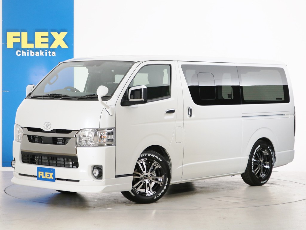 新車未登録　ハイエースバン　Ｓ－ＧＬ　ＤＰⅡ　ガソリン２ＷＤ　ＦＬＥＸオリジナル内装アレンジ【Ｖｅｒ４】！