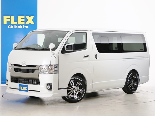 新車未登録　ハイエースバン　Ｓ－ＧＬ　ＤＰⅡ　ガソリン２ＷＤ　ＦＬＥＸオリジナル内装アレンジ【Ｖｅｒ４】！
