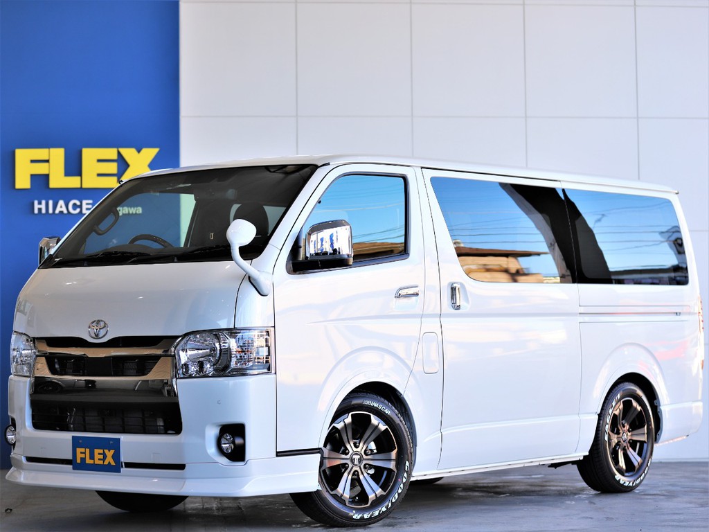 新車　ハイエースS-GLダークプライムⅡガソリン２WD　両側パワースライドドア付