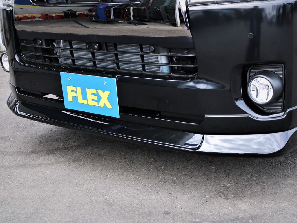 ＦＬＥＸオリジナルデルフィーノラインフロントスポイラー！