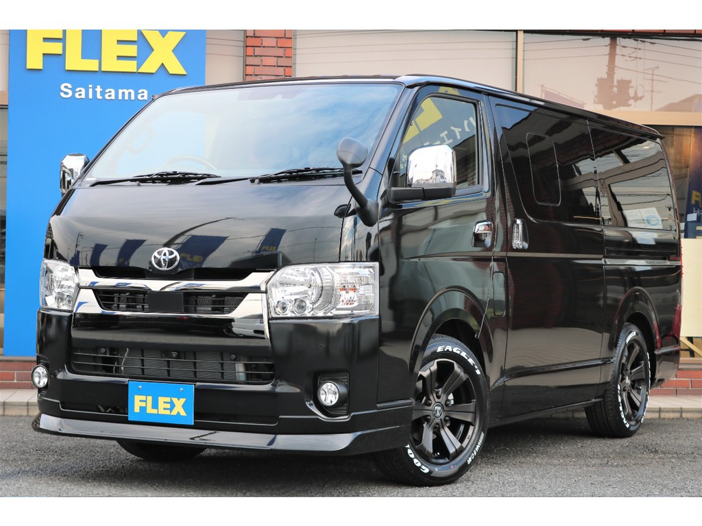 新車ハイエースＶガソリン２ＷＤ！オリジナルＶｅｒ４内装が完成致しました☆