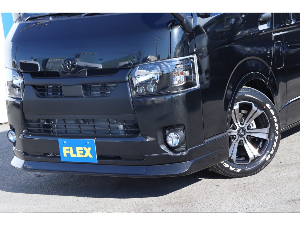 ＦＬＥＸフロントスポイラー装着/ブラックエディション仕様