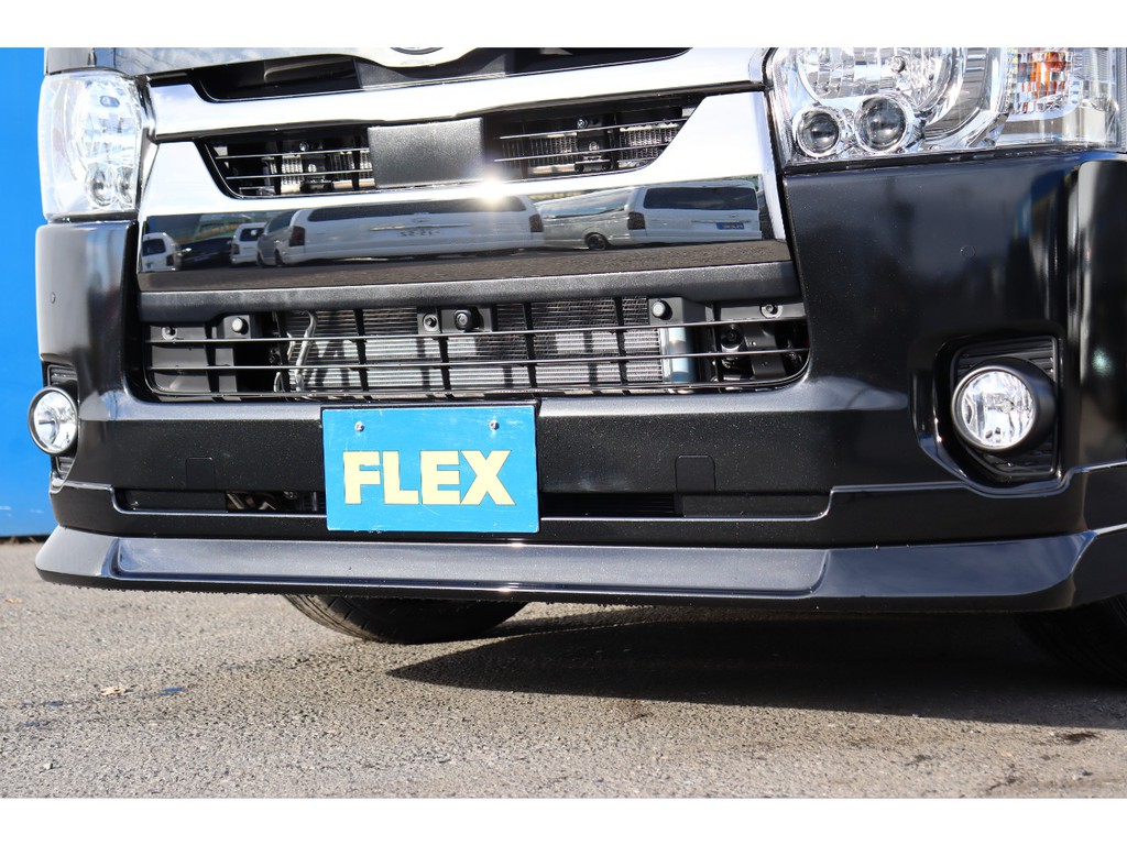 ＦＬＥＸフロントスポイラー装着