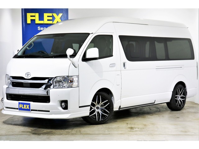 ★新型　ハイエース　バン　2.8クリーンディーゼル車　４WD　セカンドシートスーパーGLシート変更　床張り＆内張りトリムパッケージ★