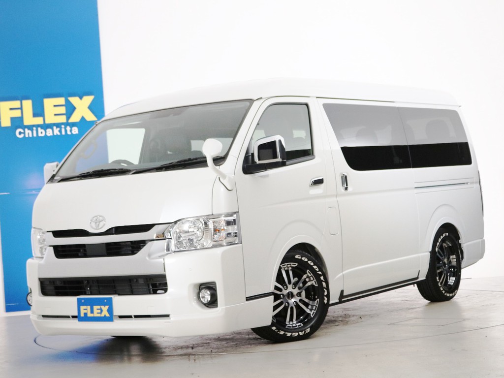新車未登録　ハイエースワゴンＧＬ　１０人乗り３ナンバー登録　ガソリン４ＷＤ　寒冷地仕様　内装アレンジ【アレンジＡ－Ｓ】！