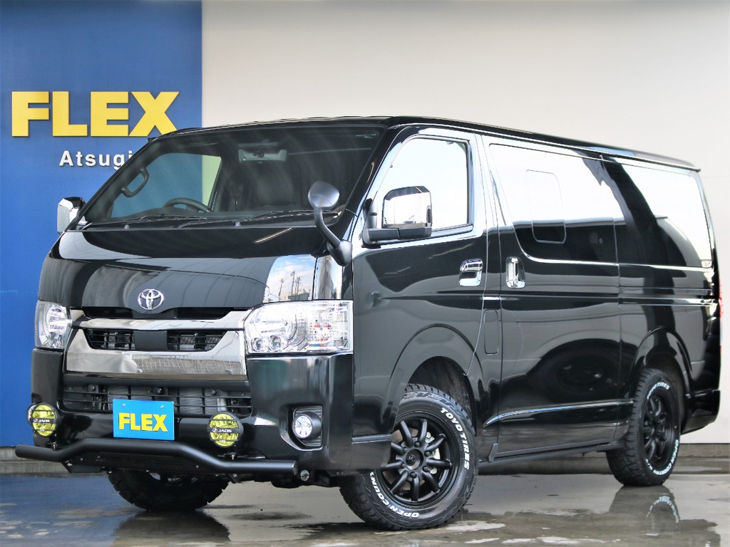 新車未登録　ハイエースバン　2.8L　S-GL　ダークプライムⅡ　ディーゼル４WD　湘南クラシックオフロードパッケージ　【Ver４/エレコ】