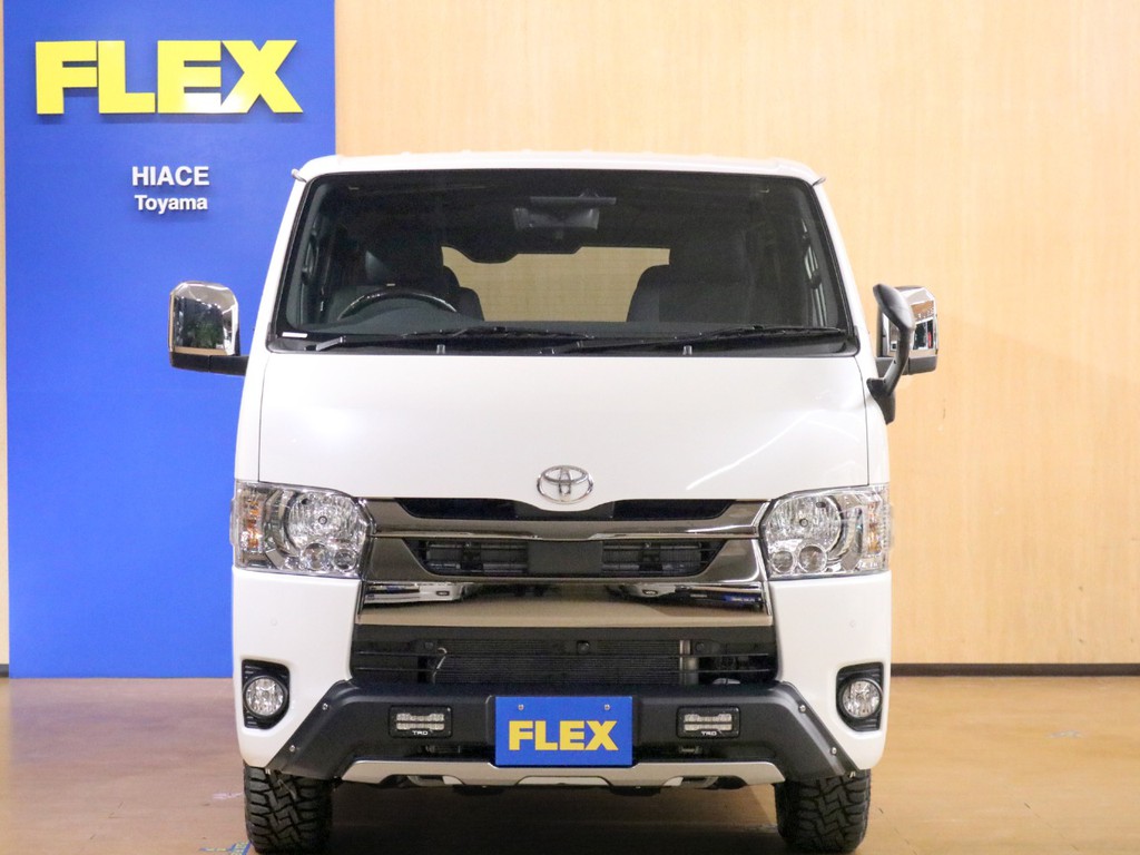 こちらの車両をお買い求めの際は是非、FLEXハイエース富山店へ！お待ちしております♪