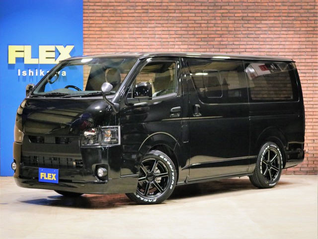 【新車未登録　ハイエースバン　ディーゼル4WD】お気軽にフレックスランクルハイエース石川店076-274-6002までお問い合わせください！