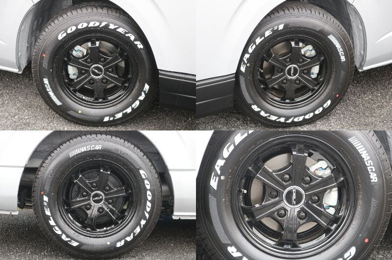 Ｄｅｌｆ０５/１５インチアルミホイール＆グッドイヤー製ナスカータイヤ！