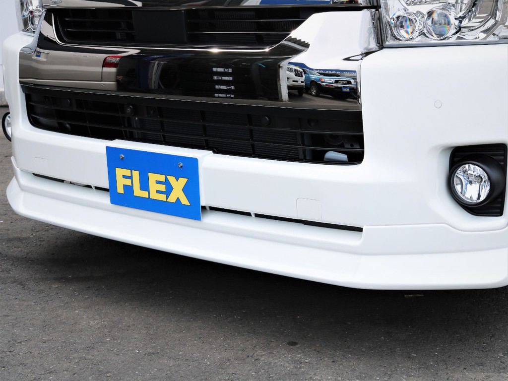 ＦＬＥＸオリジナルデルフィーノラインフロントスポイラー！