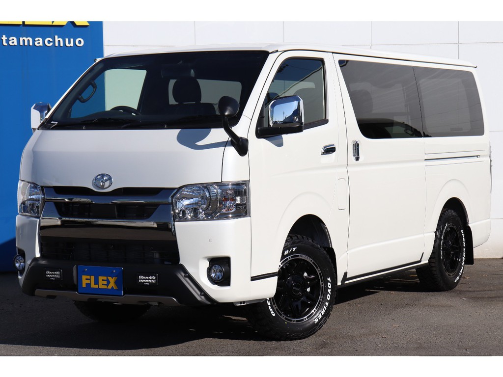新車ハイエースVダークプライムⅡ2800４ＷＤ両側自動ドア