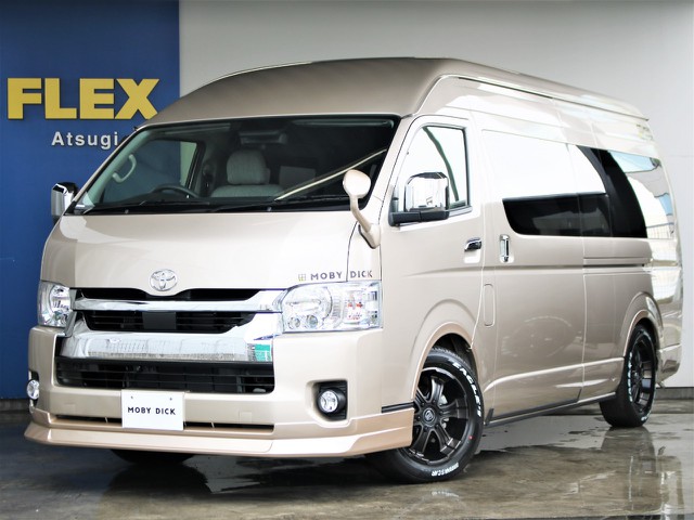 新車未登録　ハイエースバン　DX　2.7L　DX　ワイド　スーパーロング　ハイルーフ　４WD　MOBYDICK　SH01
