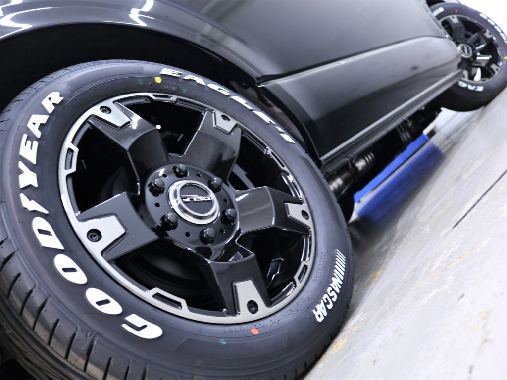 17inch FLEXオリジナル【Delf03】アルミホイール×Goodyearナスカータイヤ！