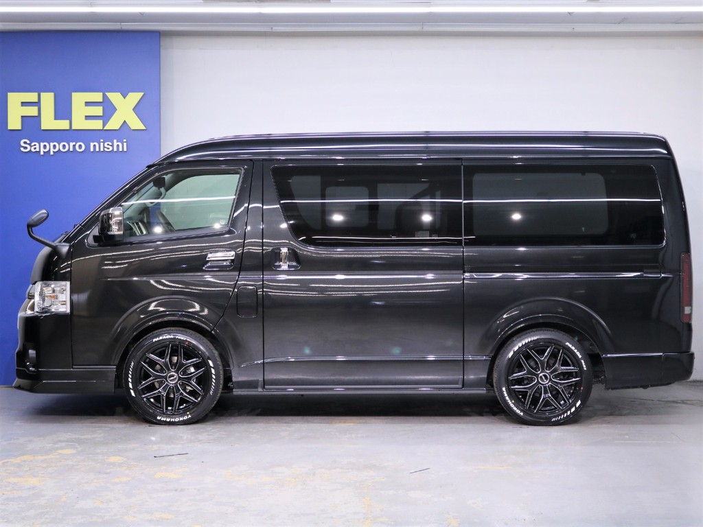 車高1.5inchローダウン施工！片側電動スライドドアとなっております！