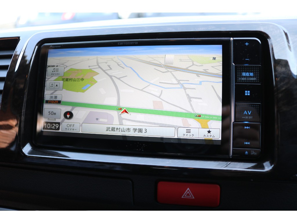 新車ハイエースＶダークプライムⅡ２８００ディーゼルターボ４ＷＤブラックエディション完成致しました！！オリジナルベットＫＩＴ装備社外ナビＥＴＣ２．０エクストリームＪ１６インチアルミ装備！！