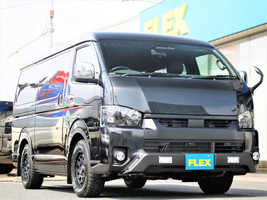 力強いインパクトのある見た目にカスタマイズさせて頂いております！注目必至の車両です！