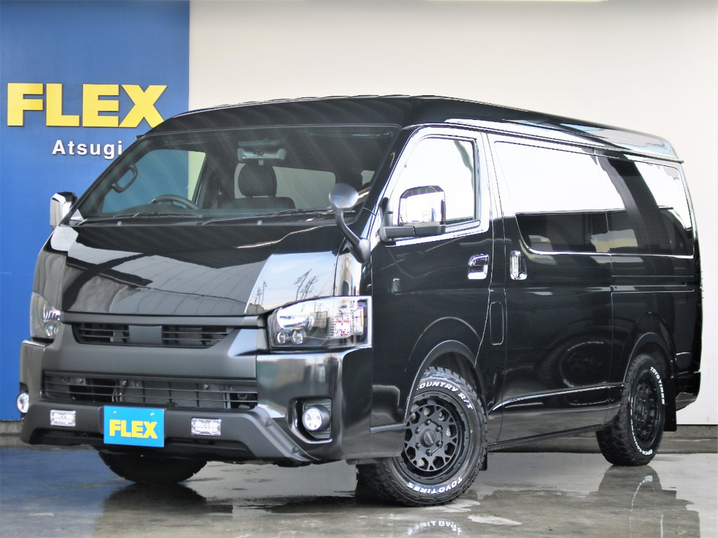 新車未登録　ハイエースワイドバン　2.8L　S-GL　ダークプライムⅡ　ディーゼル2WD　フレックスカスタム