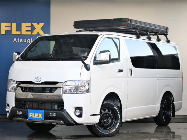 新車未登録　ハイエースバン　スーパーGL　ダークプライムⅡ　オフロードPKG　【内装架装Ver4/エレコ】