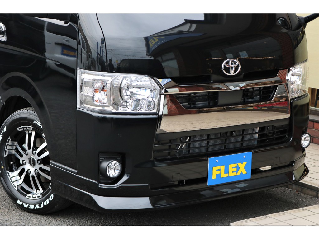 ＦＬＥＸフロントスポイラー装備済み！