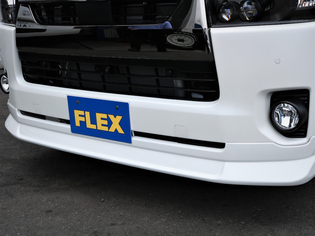 ＦＬＥＸオリジナルデルフィーノラインフロントスポイラー！