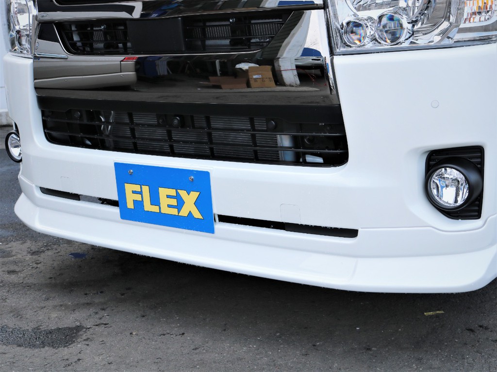 ＦＬＥＸオリジナルデルフィーノラインフロントスポイラー！