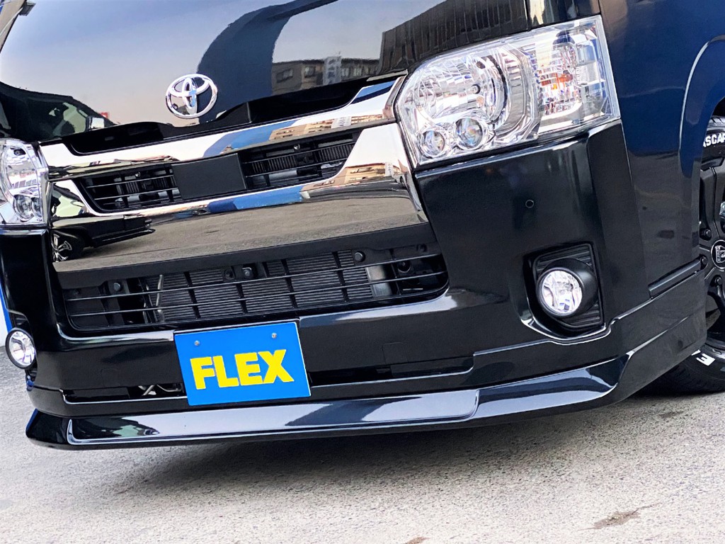 ＦＬＥＸオリジナル ＤｅｌｆｉｎｏＬｉｎｅフロントスポイラーをセット！！