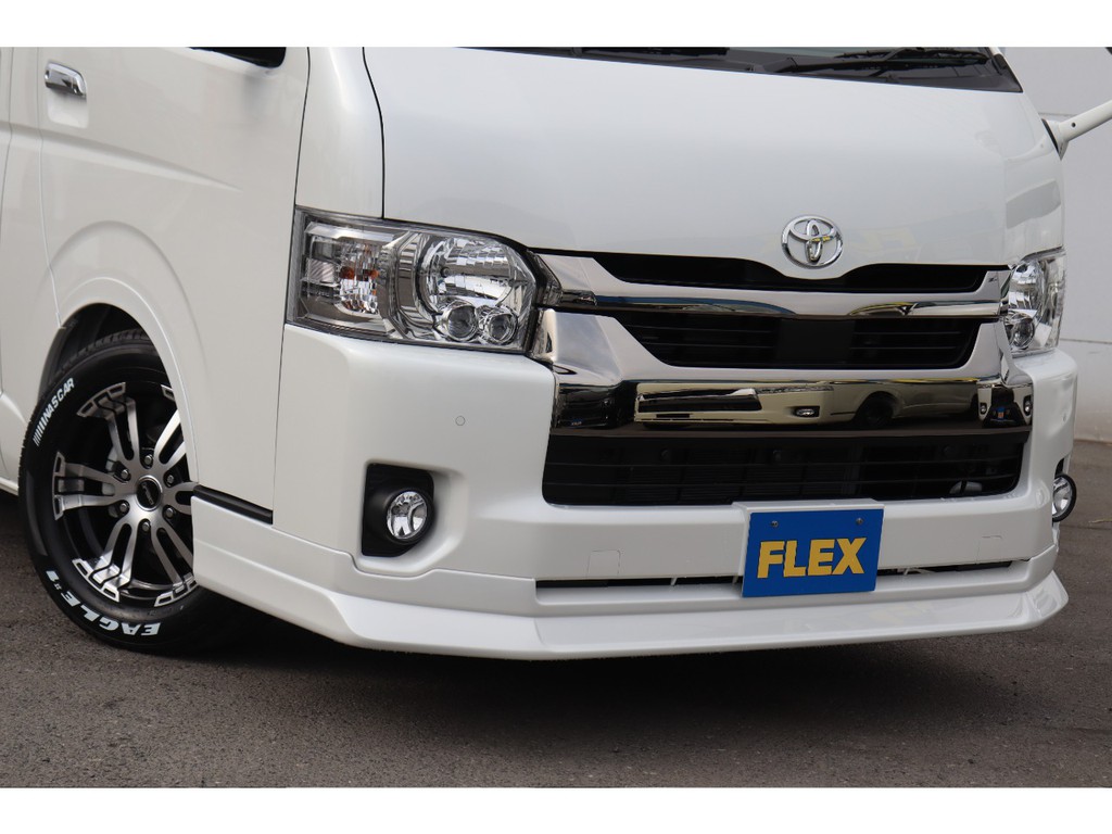 ＦＬＥＸオリジナルフロントスポイラー装着！