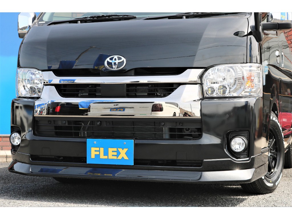 ＦＬＥＸオリジナルフロントスポイラー装備！