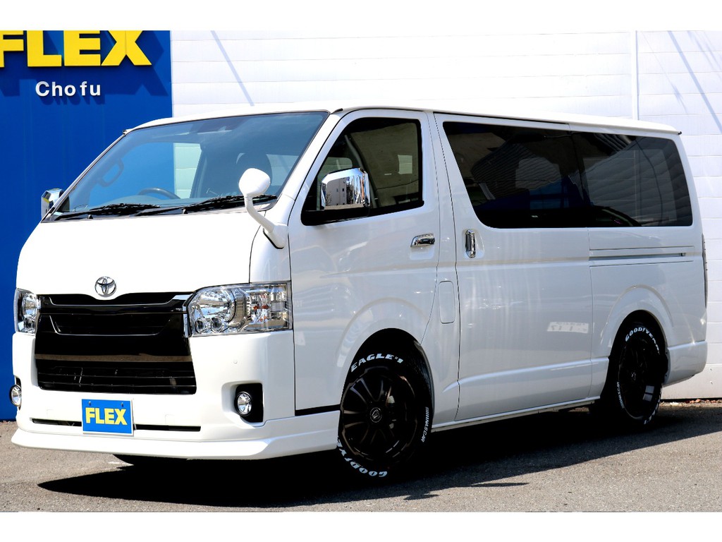 ハイエース調布店０４２４－４０－１１９１までお問い合わせください！新車ハイエースVダークプライムⅡ２０００ｃｃガソリン車！