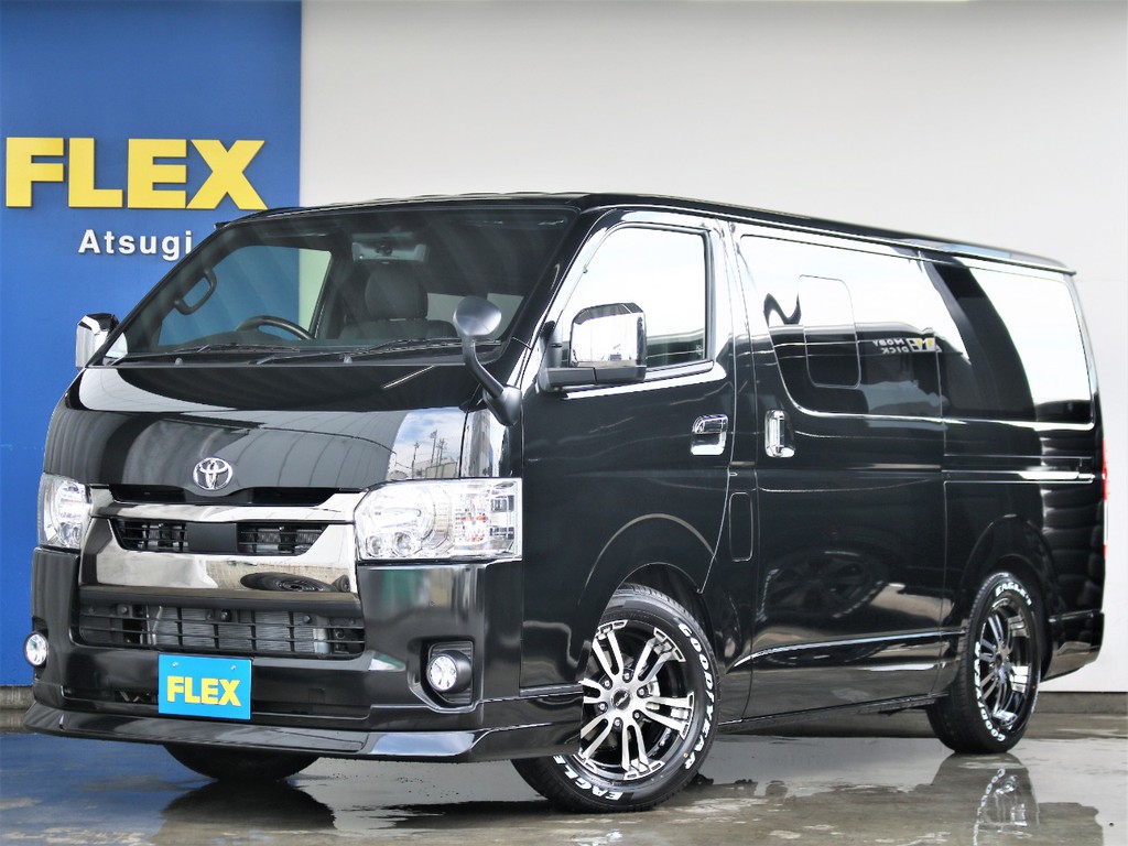 新車未登録　ハイエースバン　2.0L　S-GL　ダークプライムⅡ　ガソリン2WD　フローリング施工済み車両