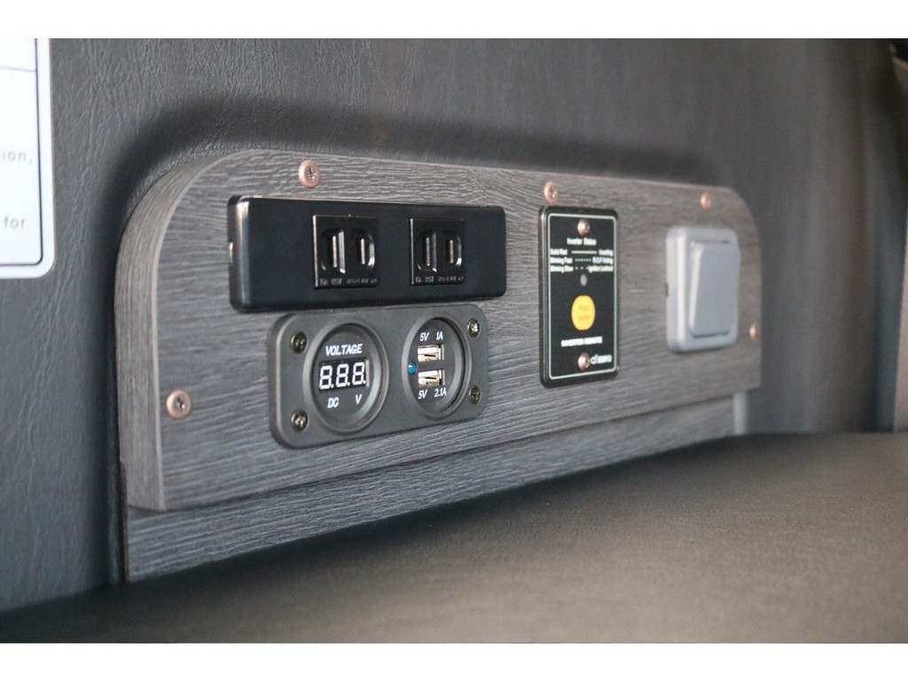 １００V電源完備！
