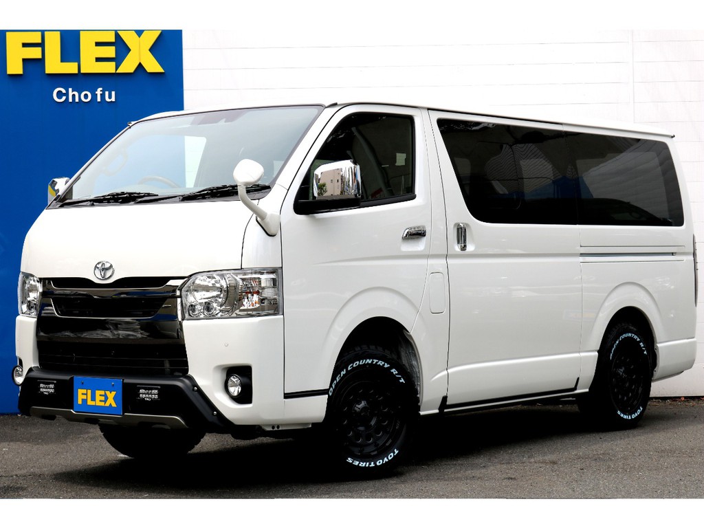 ハイエース調布店０４２４－４０－１１９１までお問い合わせください！新車ハイエースＶダークプライムⅡディーゼルターボ４ＷＤ寒冷地仕様車！