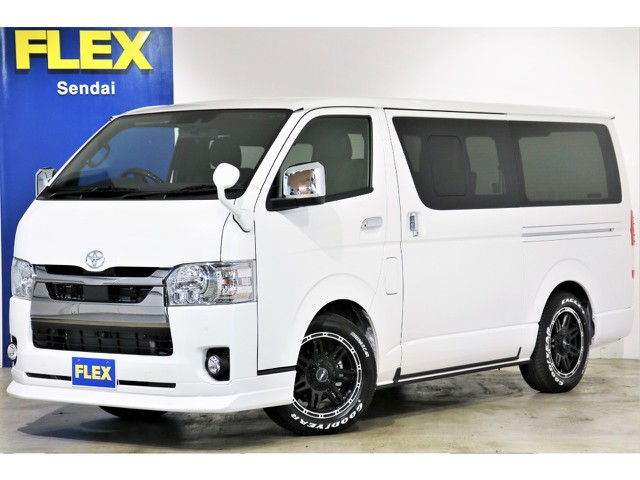 ハイエースバン 2.8クリーンディーゼル 4WD サブバッテリー＆1500Wインバーター搭載 オリジナル内装架装Ver4！
