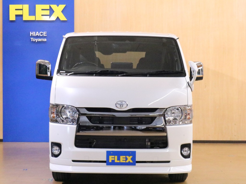 こちらの車両をお買い求めの際は是非、FLEXハイエース富山店へ！お待ちしております♪