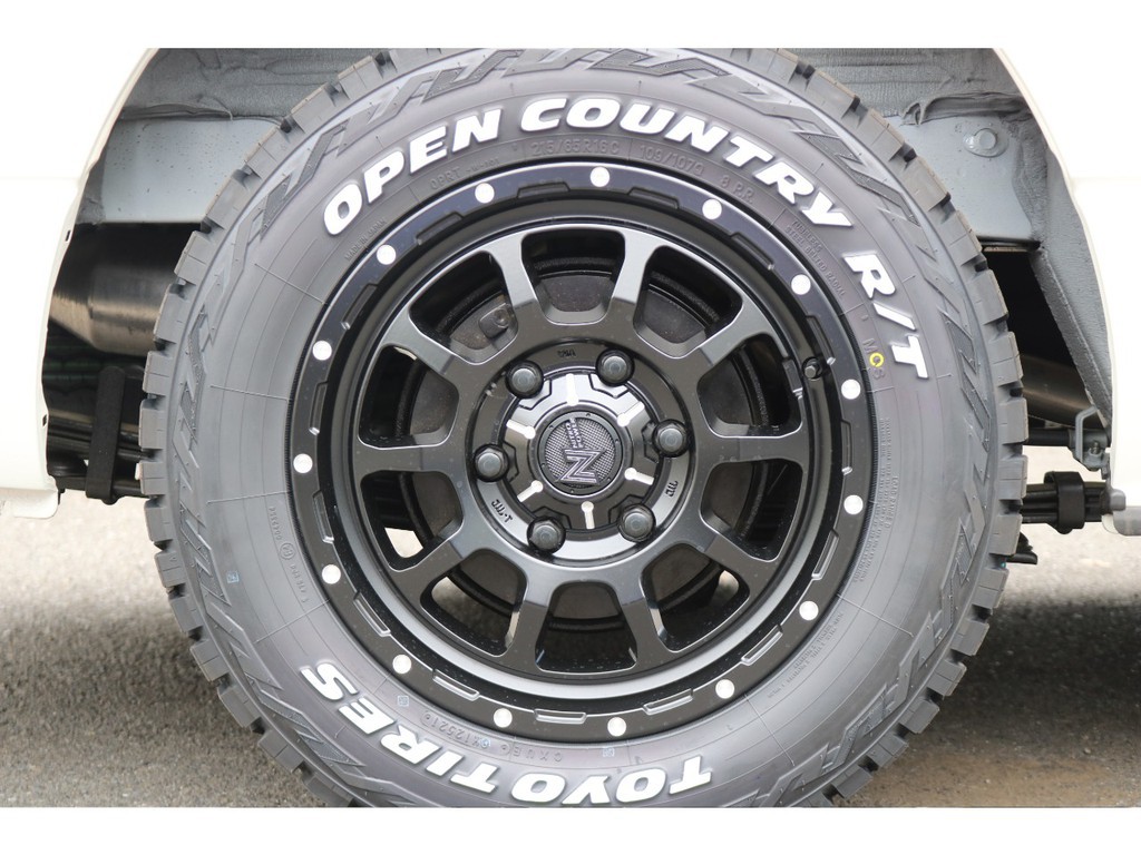 ナイトロ１Ｍ１０　１６インチアルミアルミ！ＴＯＹＯオープンカントリータイヤ！