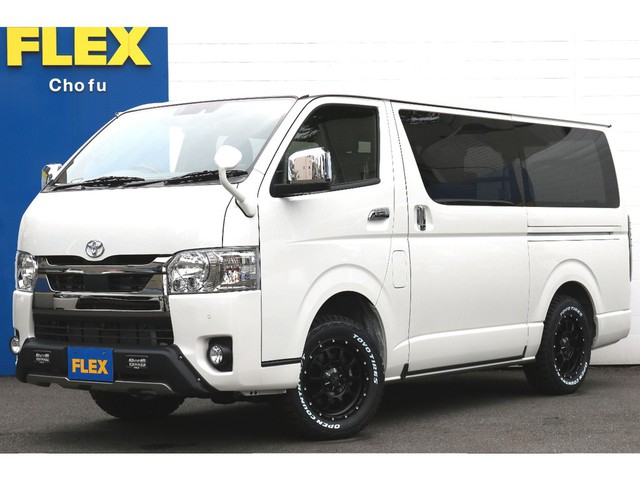 ハイエース調布店０４２４－４０－１１９１までお問い合わせください！新車ハイエースＶダークプライムⅡディーゼルターボ４ＷＤ！寒冷地仕様車！