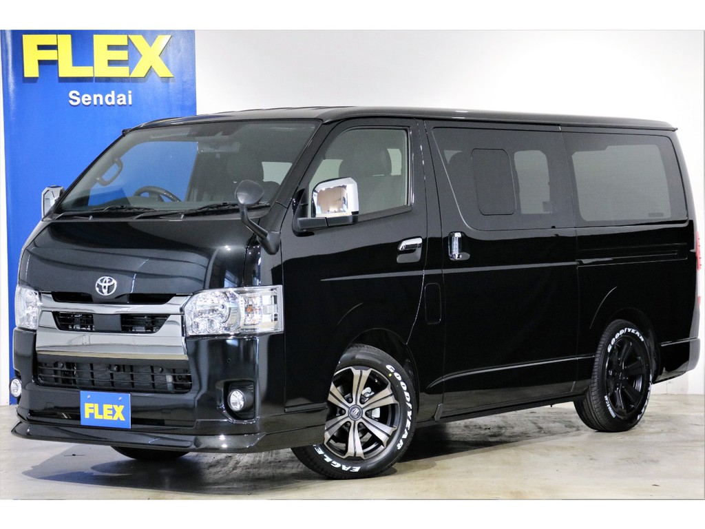 ハイエースバン 2.8クリーンディーゼル 4WD サブバッテリー＆1500Wインバーター搭載 オリジナル内装架装Ver4！